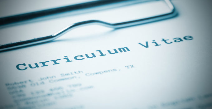 CV document
